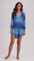 V-NECK BELL SLEEVE TUNIC - SERPENTUS